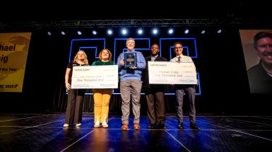 Michael Craig wins Teacher of the Year in 2025