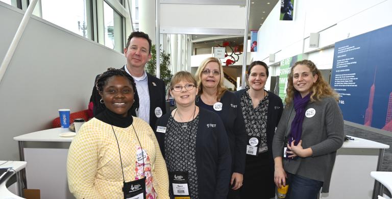 Group of special interest division members posing at Convention