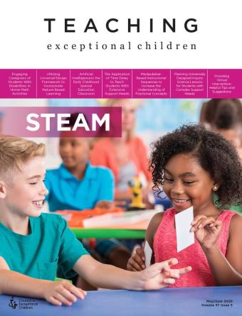 Cover of Teaching Exceptional Children 57.5