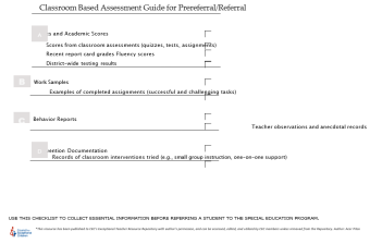 Classroom Based Assessment Guide For Teachers