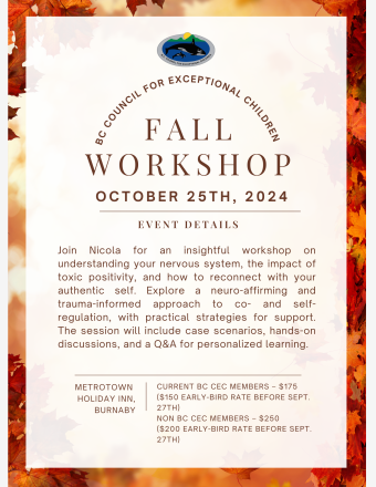 BC CEC Fall Workshop