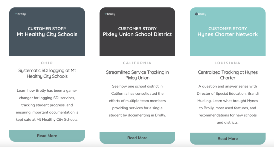 Brolly sponsored resource